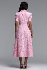 Load image into Gallery viewer, Kitsu Short Sleeve Midi Dress