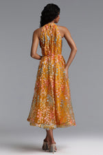 Load image into Gallery viewer, Vleah Resort Flowy Sleeveless Floral Woven Maxi Dress