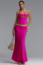 Load image into Gallery viewer, Rae Resort Contour Sleeveless Floral Woven Top and Skirt Two Piece Set	