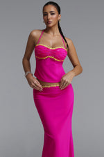 Load image into Gallery viewer, Rae Resort Contour Sleeveless Floral Woven Top and Skirt Two Piece Set	