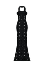 Load image into Gallery viewer, Nadja Sleeveless Diamond Bunting Bandage Maxi Dress
