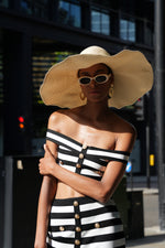 Load image into Gallery viewer, Martha Off-the-Shoulder Hollow Out Slit Bandage Midi Two-Piece Set